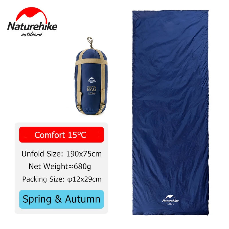 Sleeping Bag Ultralight LW180 Waterproof