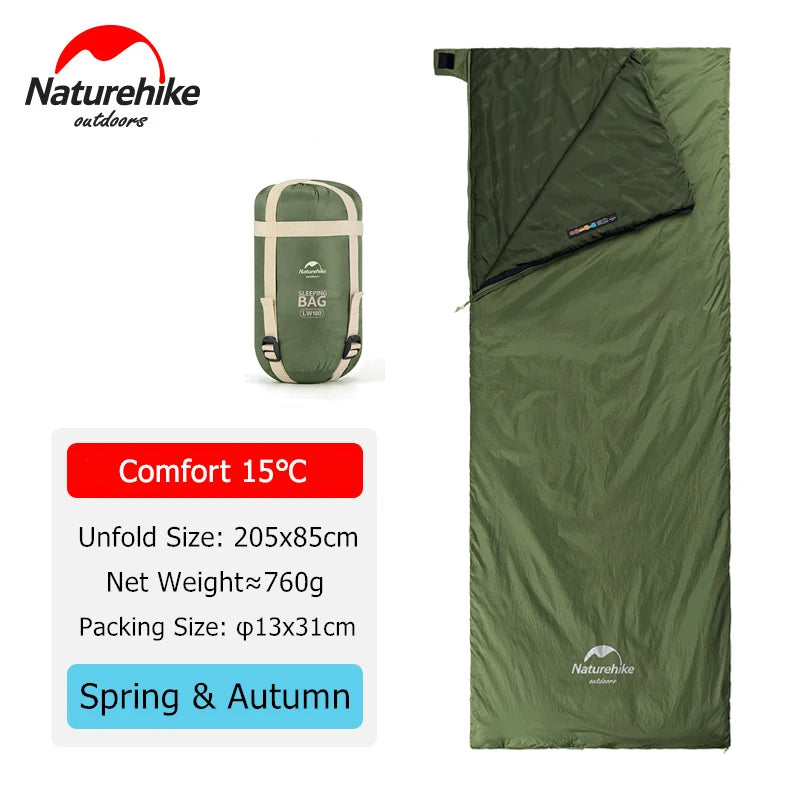 Sleeping Bag Ultralight LW180 Waterproof