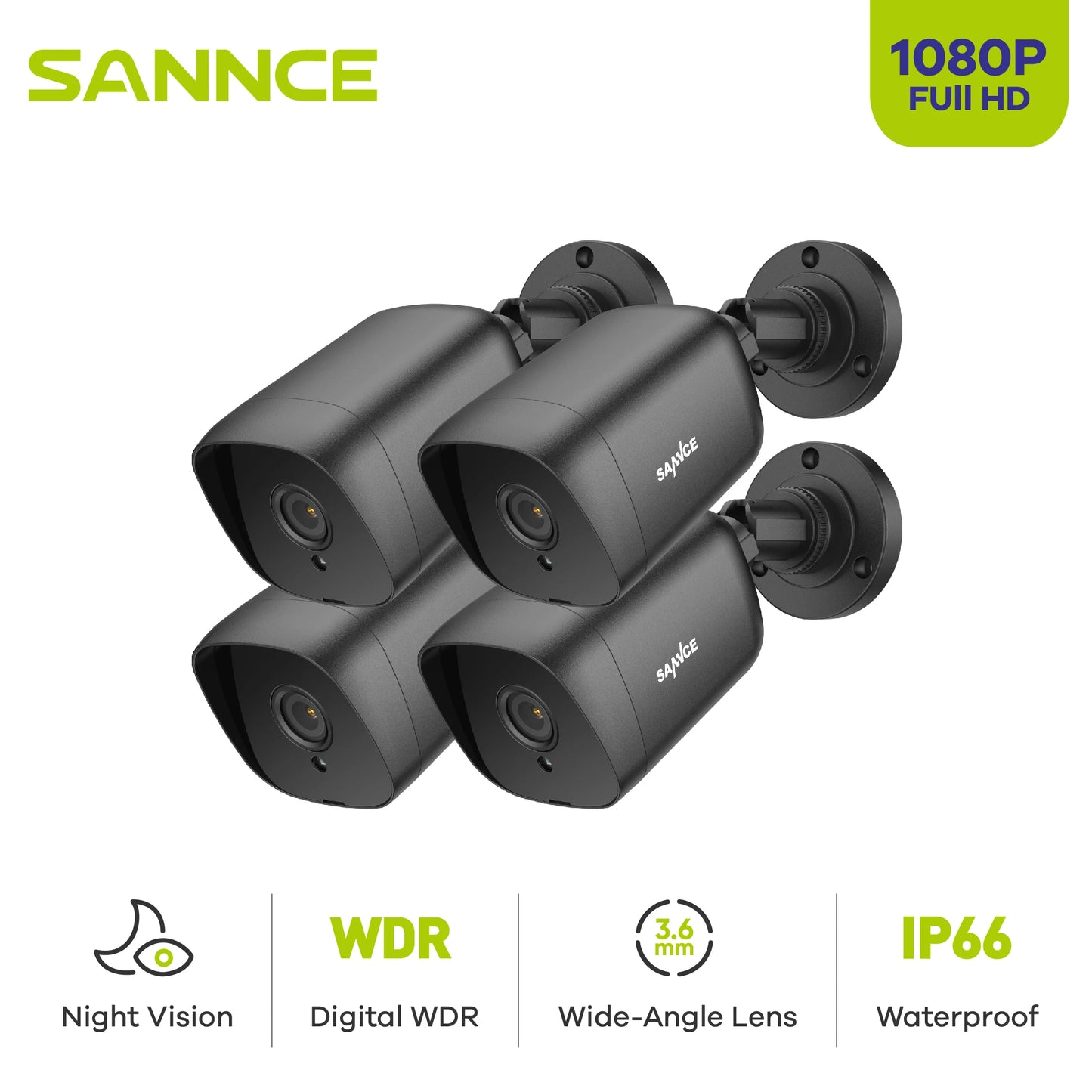 Security Dome Camera Smart IR Night Vision