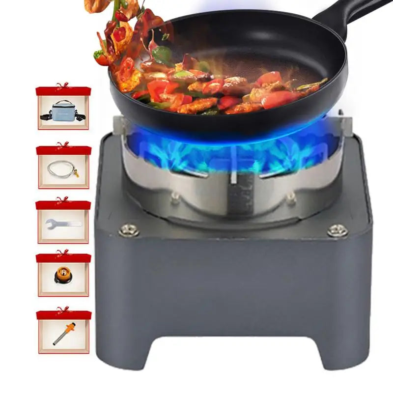 Camping Stove Portable 1200W High Output Picnic Cooking Stove Burner Lightweight  For Hiking Cooking