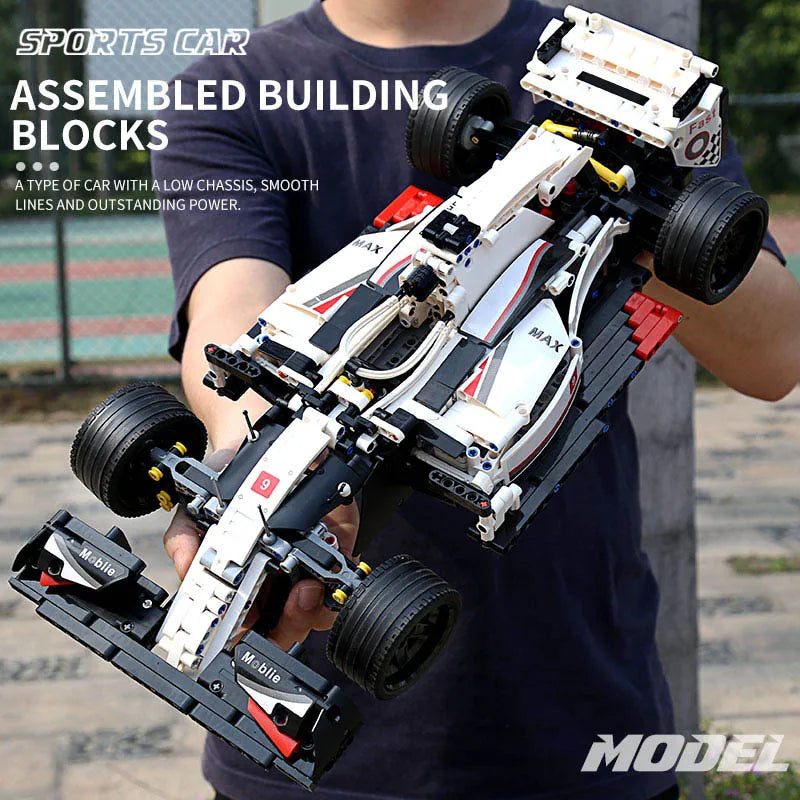 Technical Car Building Block Assembly