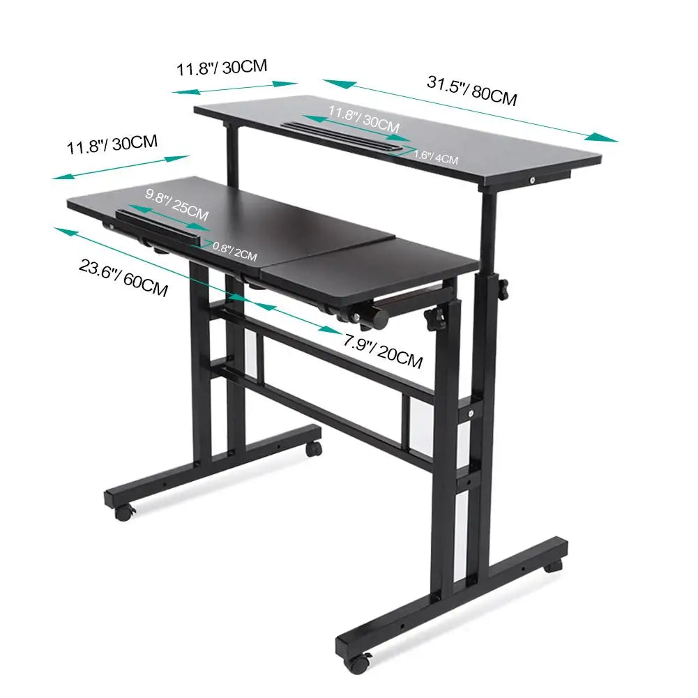 Height sadjustable PC Desk Computer Table