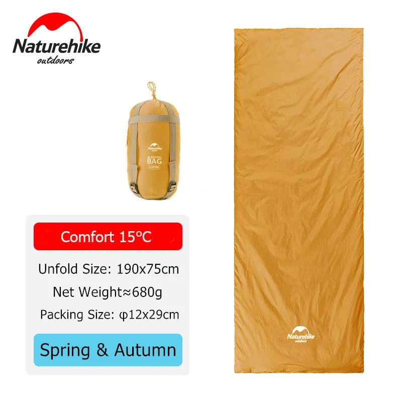 Sleeping Bag Ultralight LW180 Waterproof