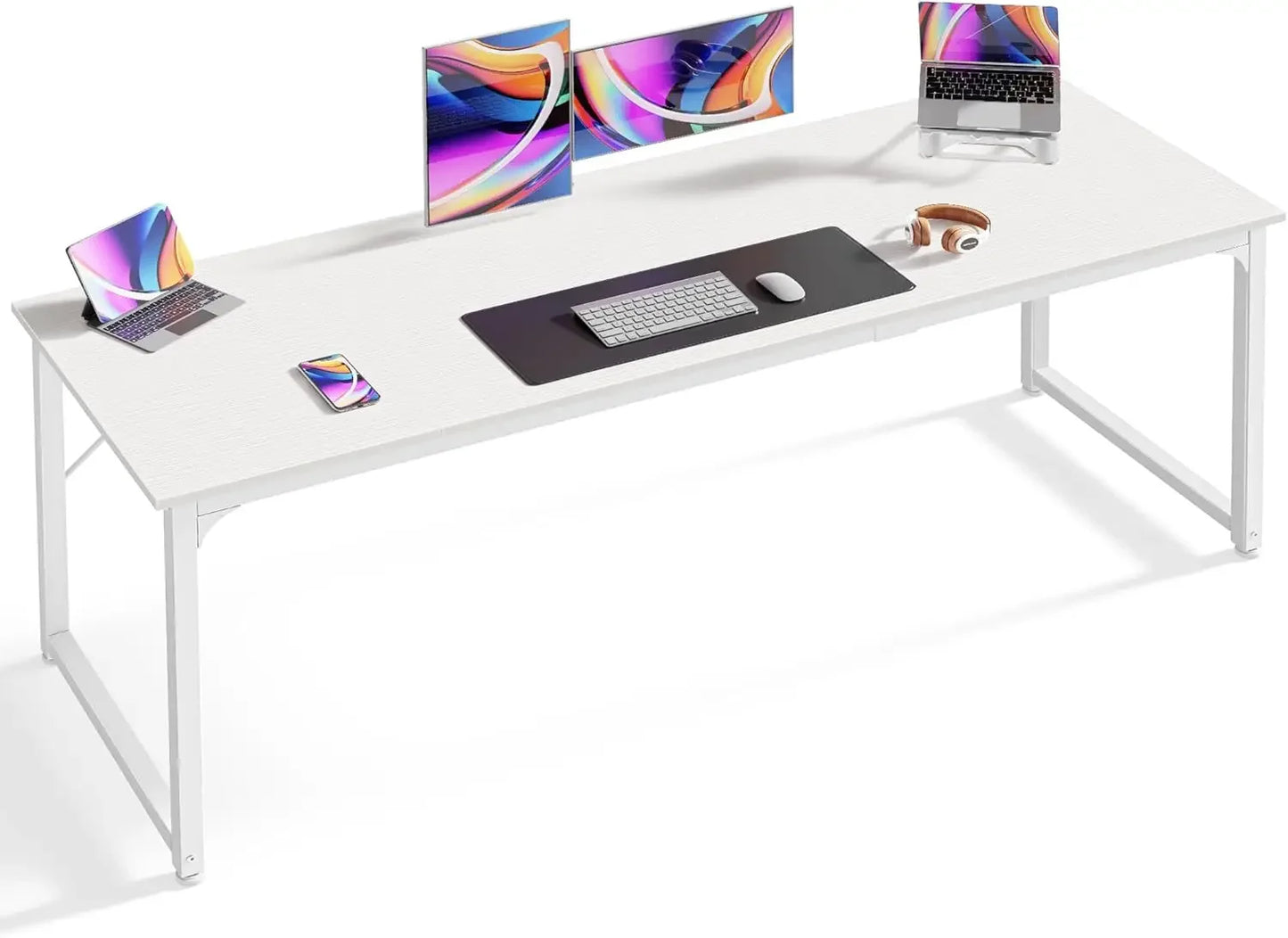 55 inch computer desk, office desk, with storage