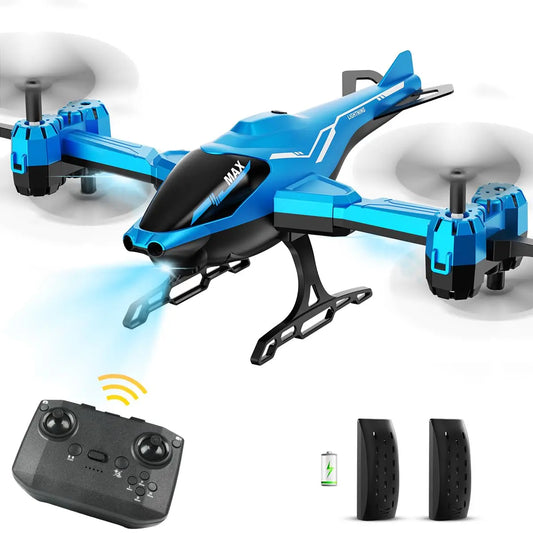 Remote Control 2.4G RC Helicopter 360° Flip Obstacle Avoidance with LED Light